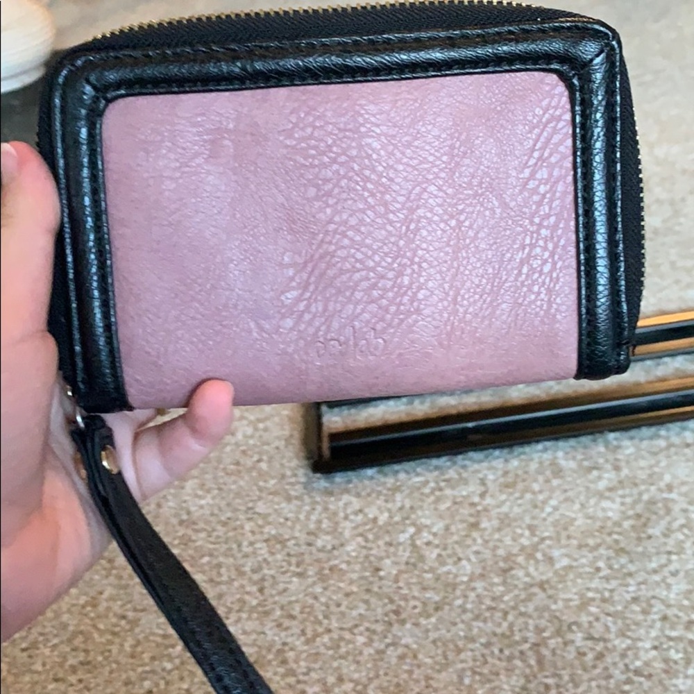 Cute Leather Wristlet